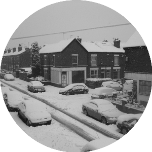 Image of Stockport in the Snow
