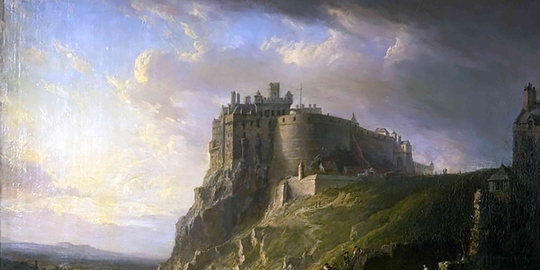 View of Edinburgh Castle by Alexander Nasmyth