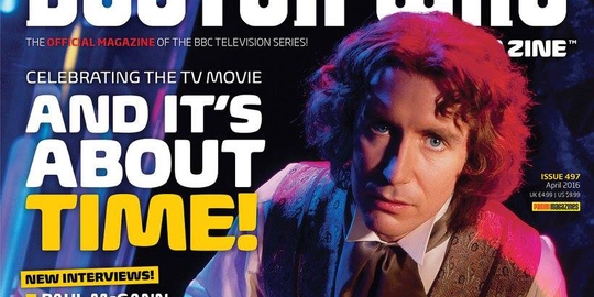 Cover of Doctor Who Magazine 497