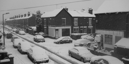 Image of Stockport in the Snow